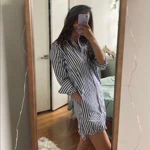 Everlane shirt dress